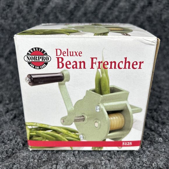 Norpro Deluxe Bean Frencher With Clamp French/Green/Slicer/Cutter Heavy Duty NEW - Picture 1 of 5